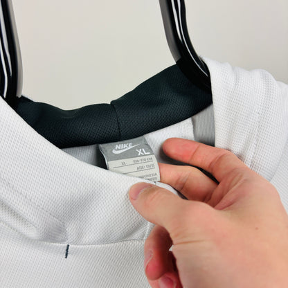 00s Nike Shox Hoodie White Small
