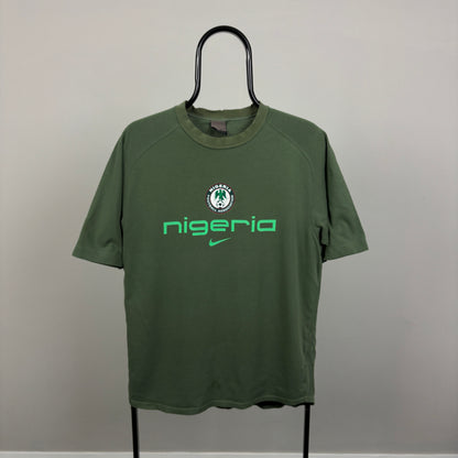 00s Nike Nigeria T-Shirt Green Small