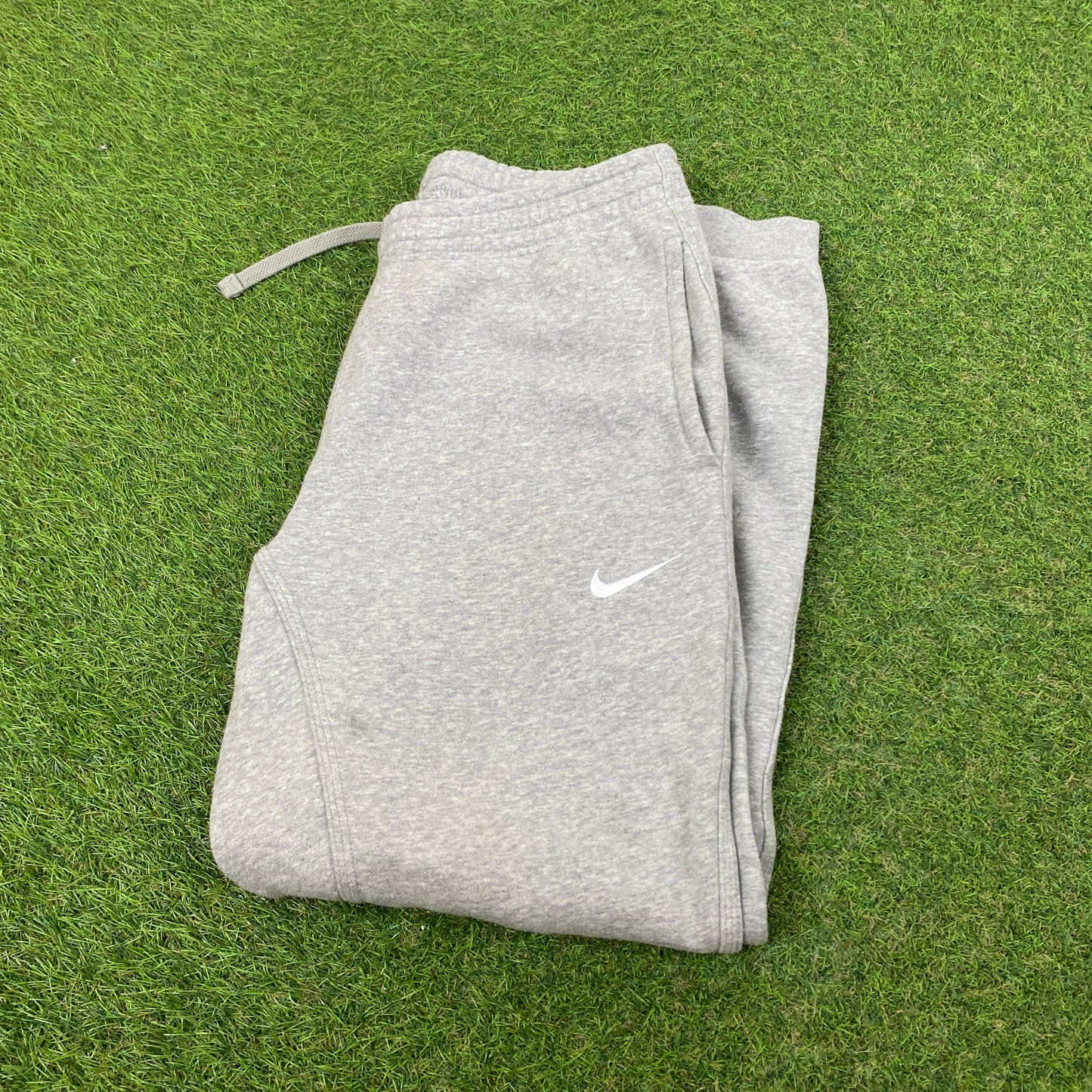 00s Nike Cotton Joggers Grey Medium