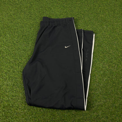 00s Nike Piping Pop Off Joggers Black Large