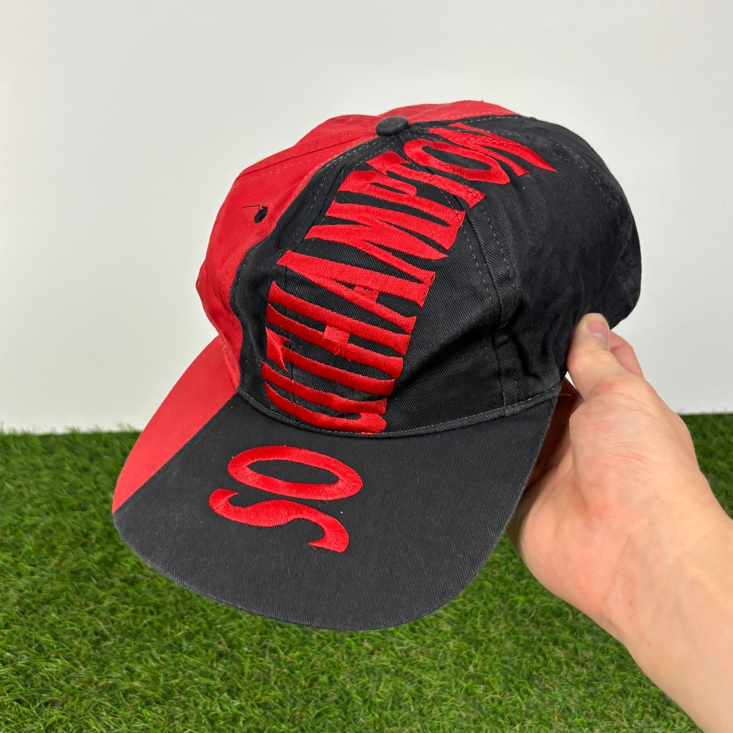 90s Southampton Baseball Hat Black