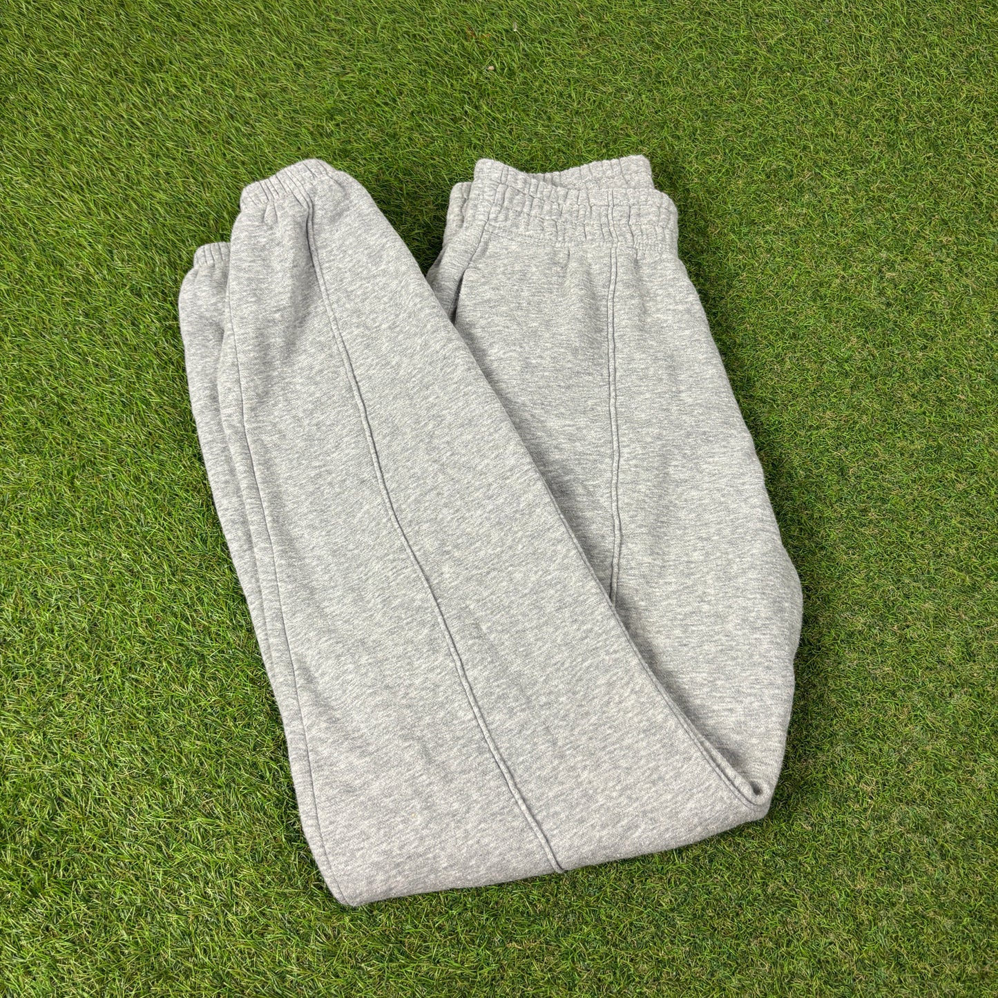 00s Nike Wide Leg Cotton Joggers Grey XS