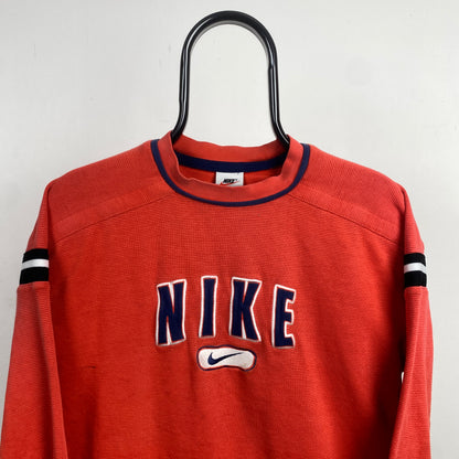 90s Nike Sweatshirt Red XS