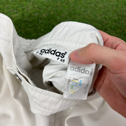 90s Adidas Tennis Shorts White XL