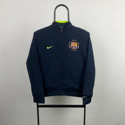 00s Nike Barcelona Windbreaker Jacket Blue XS