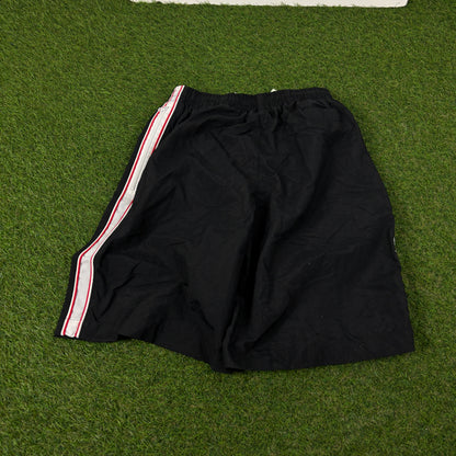 00s Nike Zip Pocket Shorts Black Small