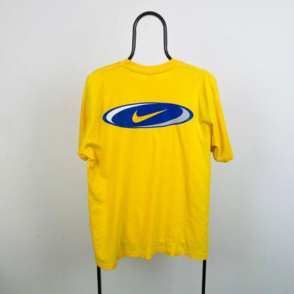 90s Nike T-Shirt Yellow Large