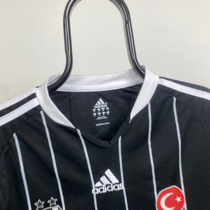 00s Adidas Besiktas Football Shirt T-Shirt Black XS