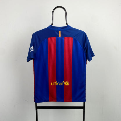 00s Nike Barcelona Football Shirt T-Shirt Red XS