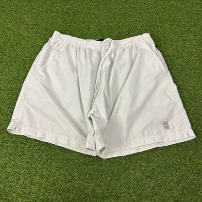 00s Nike Court Shorts White XXL
