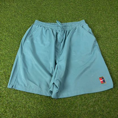 90s Nike Challenge Court Shorts Green XL