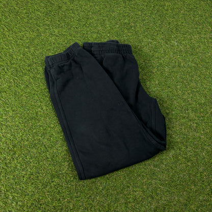 00s Nike Wide Leg Cotton Joggers Black XS