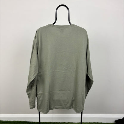 00s Nike ACG Long Sleeve T-Shirt Green XL