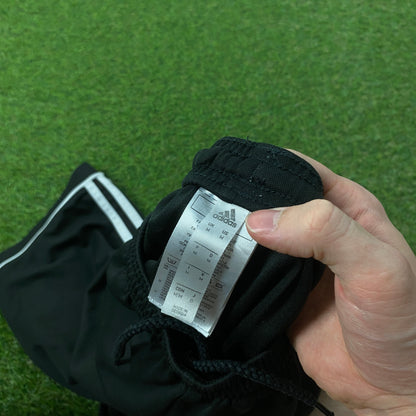 00s Adidas Football Shorts Black Medium