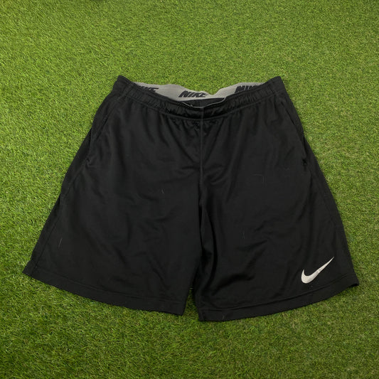 00s Nike Dri-Fit Shorts Black Large