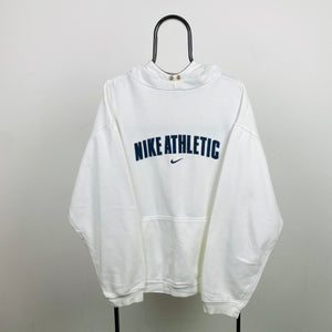 00s Nike Athletic Hoodie White XL