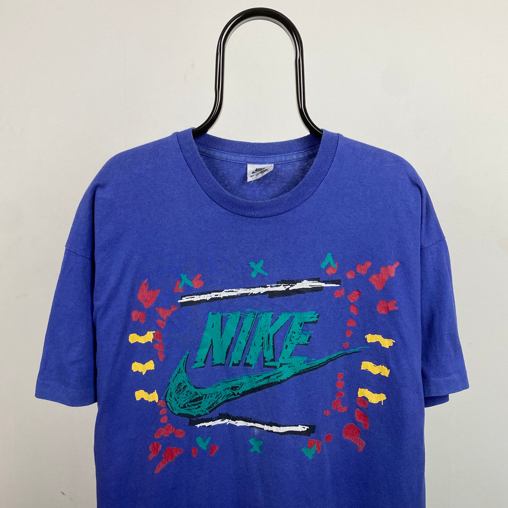 90s Nike T-Shirt Purple Large
