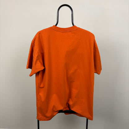 00s Carhartt T-Shirt Orange Large