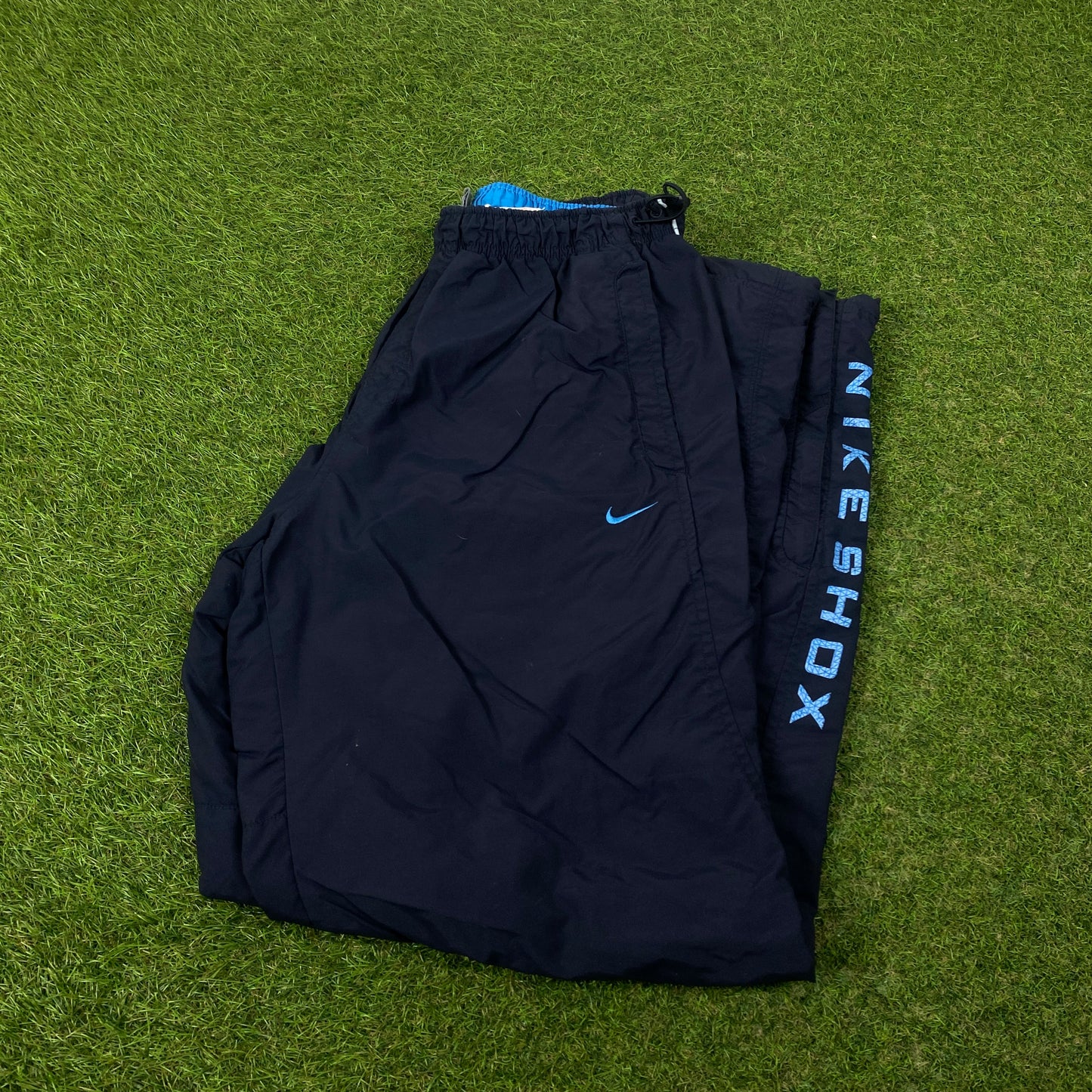 00s Nike Shox Joggers Blue Large