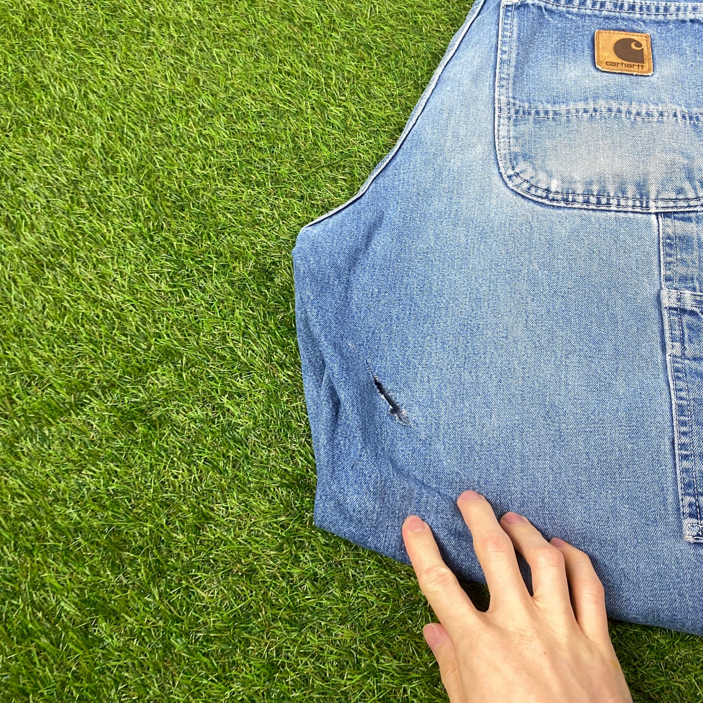 00s Carhartt Carpenter Jeans Blue Small 31x32 Joggers