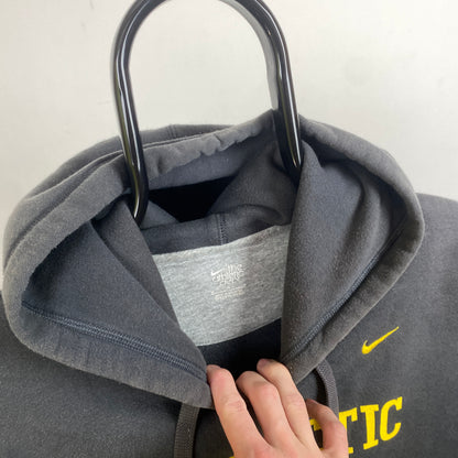 00s Nike Heavyweight Hoodie Grey Medium