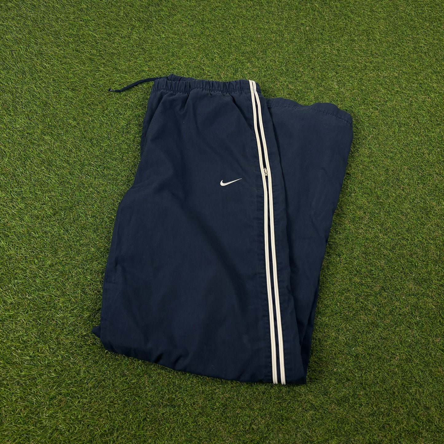 00s Nike Piping Joggers Blue Medium