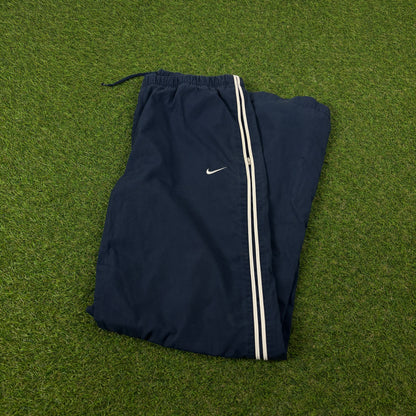 00s Nike Piping Joggers Blue Medium