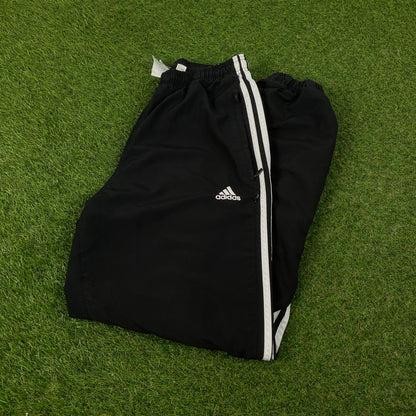 00s Adidas Piping Joggers Black Medium