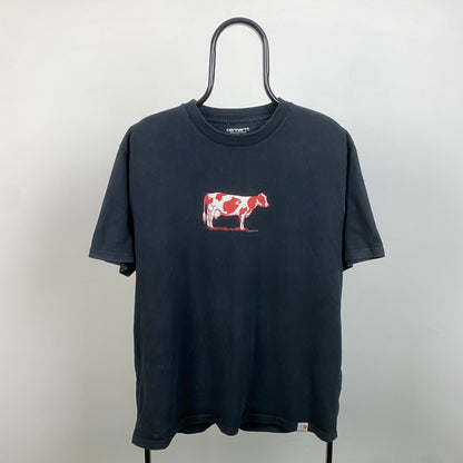 00s Carhartt Cow T-Shirt Black XL