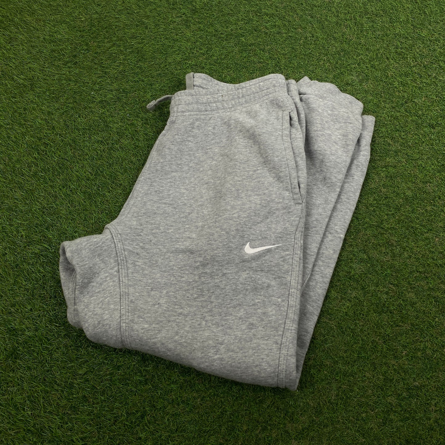 00s Nike Cotton Joggers Grey Medium