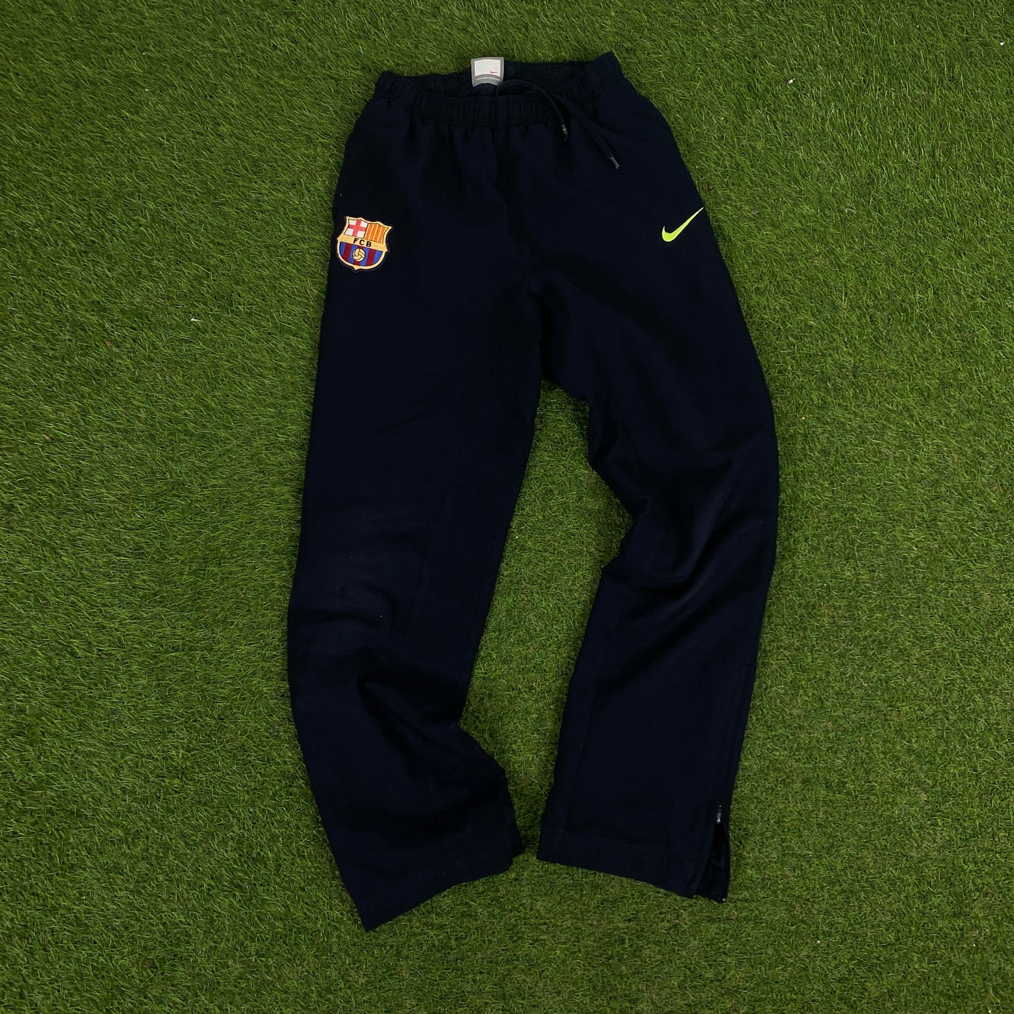 00s Nike Barcelona Piping Jacket + Joggers Set Blue XS