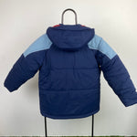 00s Nike Puffer Jacket Blue XS