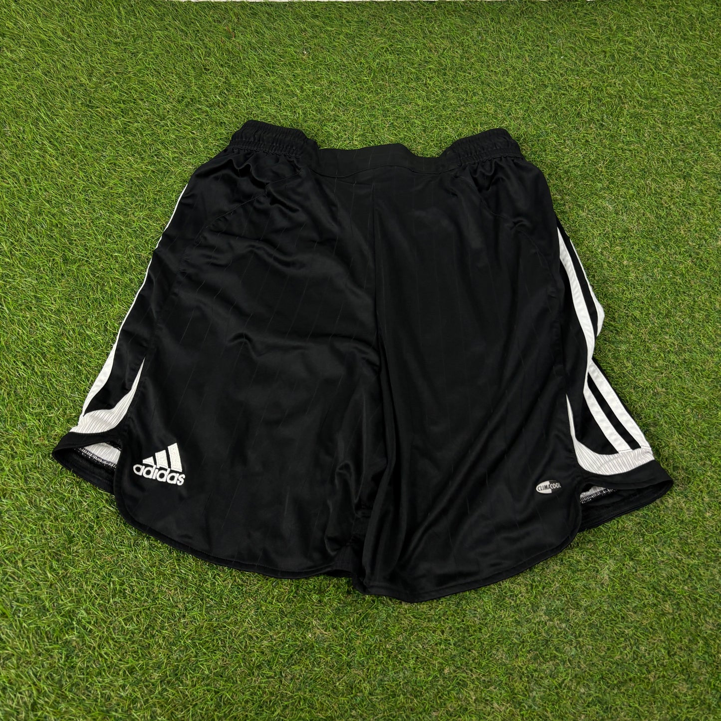 00s Adidas Rosenborg SK Football Shorts Black Large