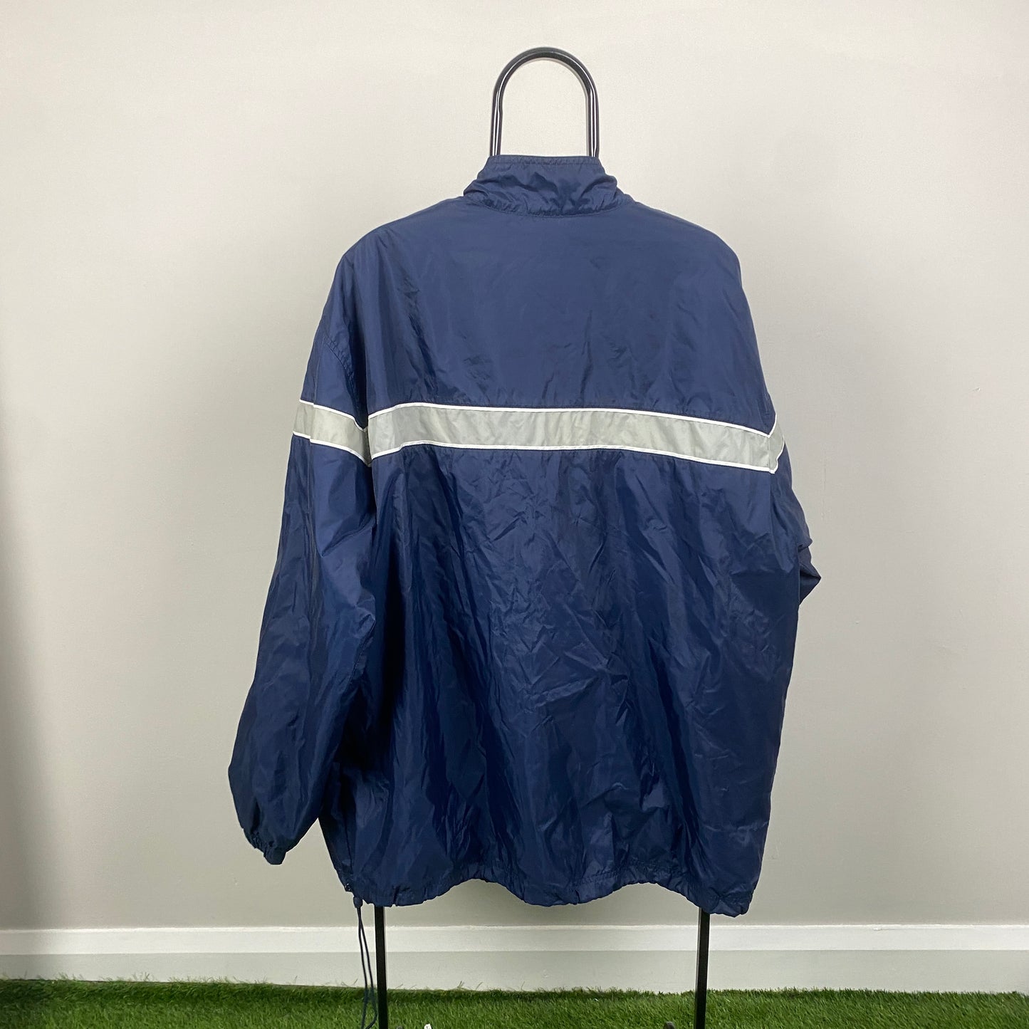 00s Nike Windbreaker Jacket Blue XL