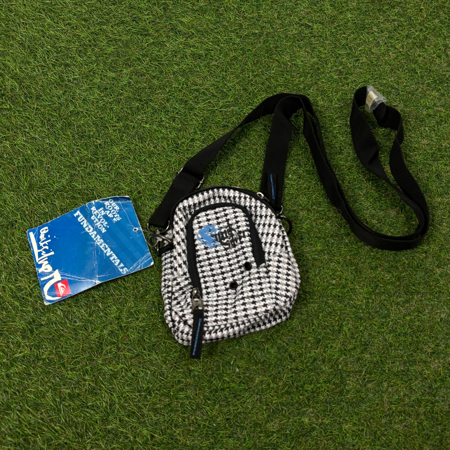 90s Quiksilver Mini Sling Bag Black