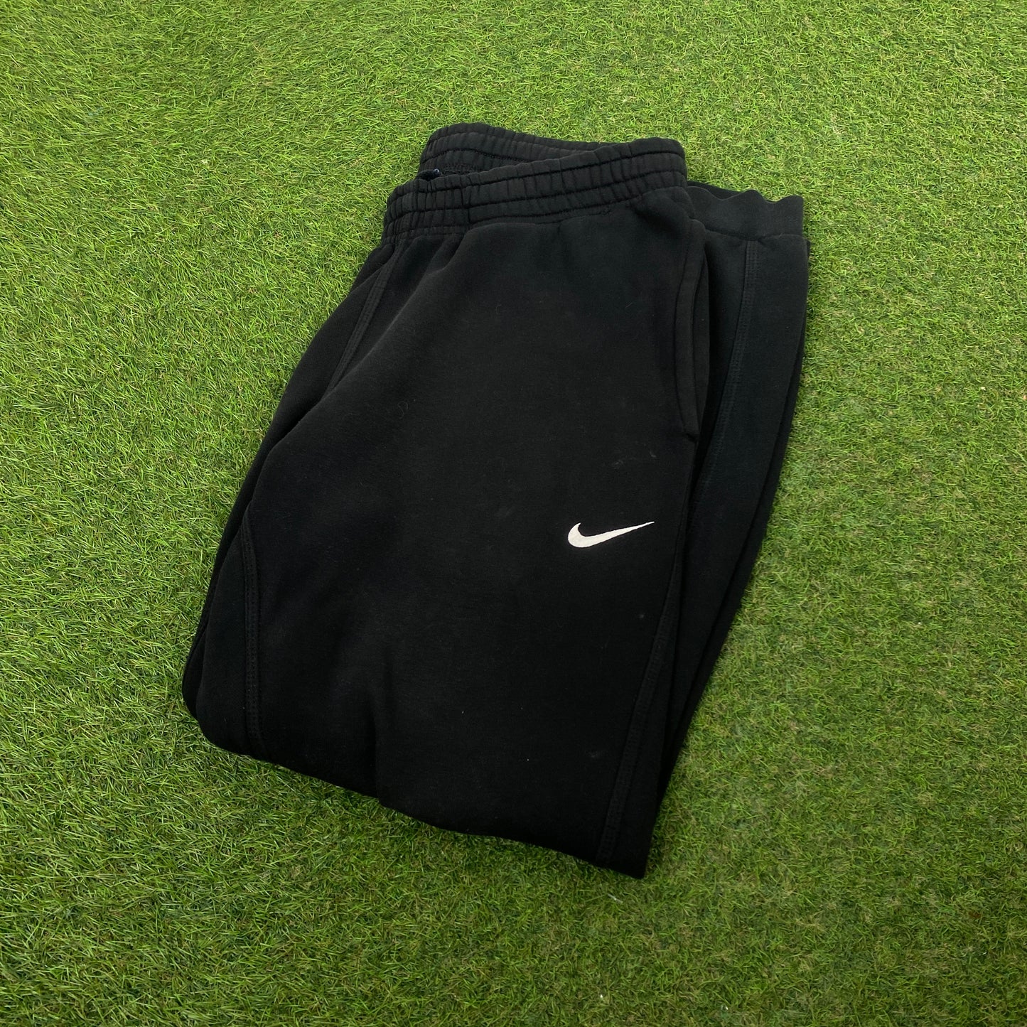 00s Nike Cotton Joggers Black Large