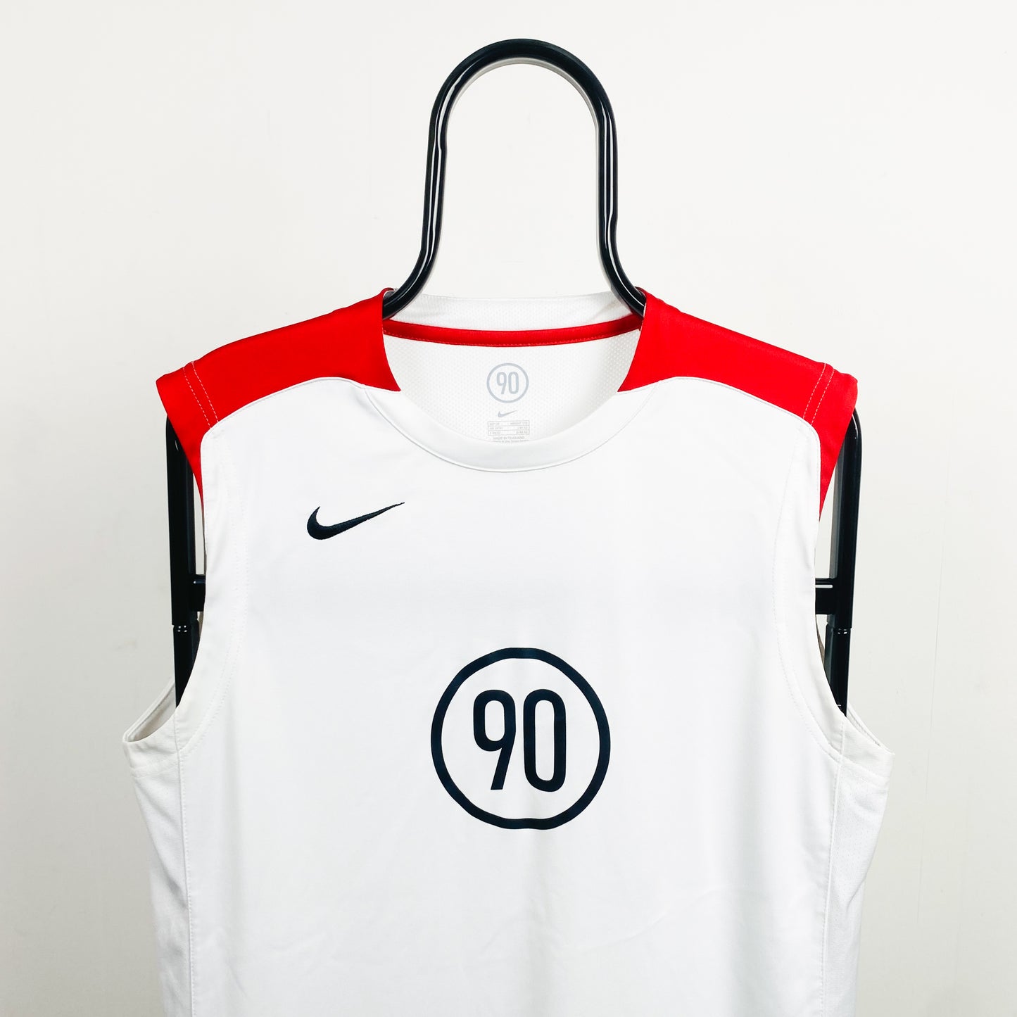 00s Nike T90 Vest T-Shirt White Medium