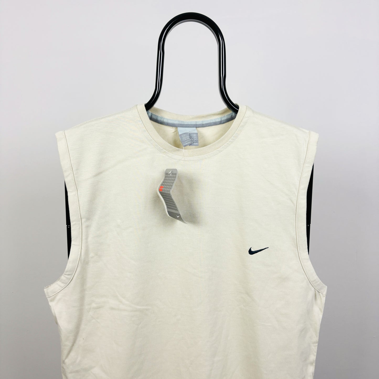 00s Nike Vest T-Shirt Brown Large