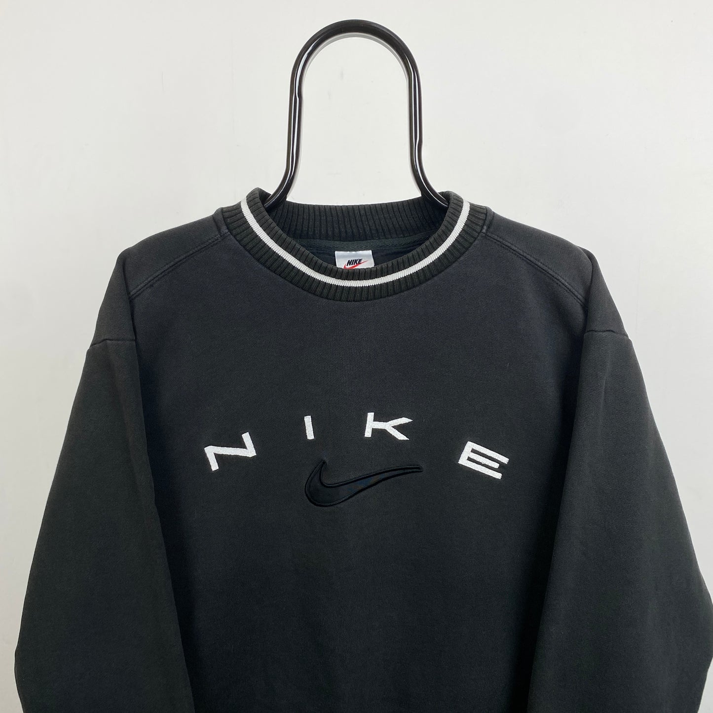 90s Nike Sweatshirt Black Small