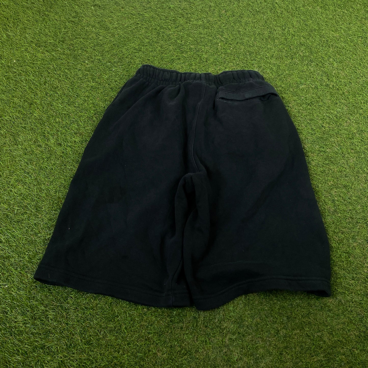 00s Nike Baggy Cotton Shorts Black Small
