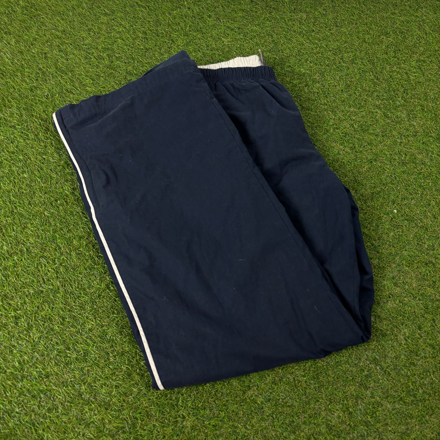 00s Nike Piping Joggers Blue Small