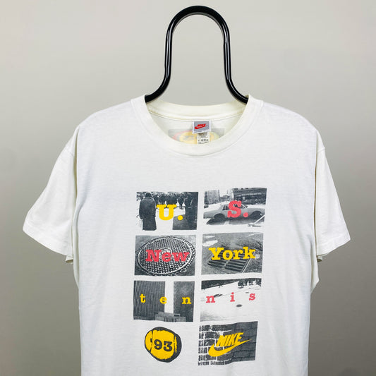 90s Nike Flushing Meadows Tennis T-Shirt White XL