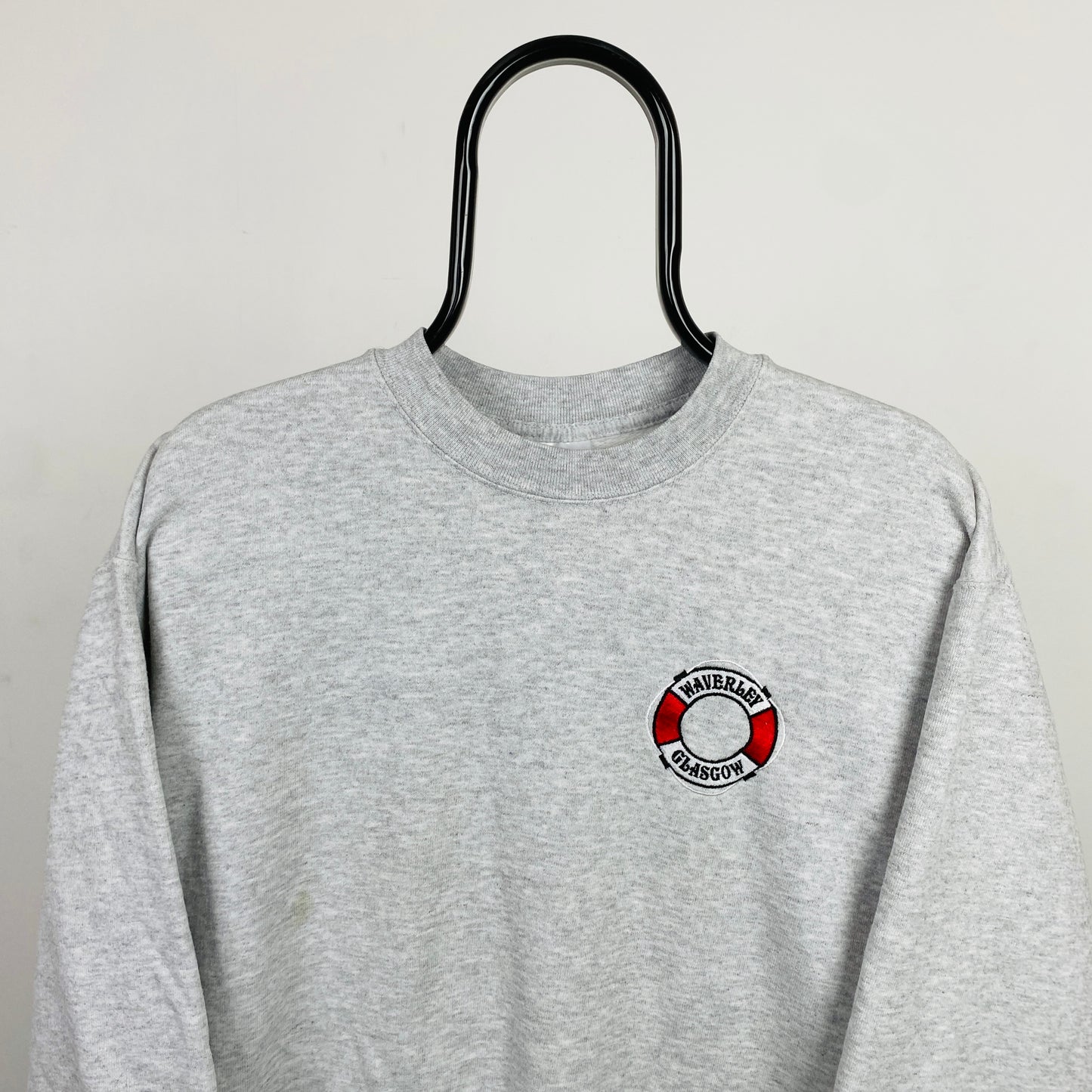 Retro Surf Sweatshirt Grey Medium