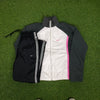 00s Nike Tracksuit Jacket + Joggers Set Grey XS