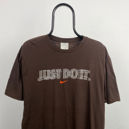 00s Nike T-Shirt Brown XL