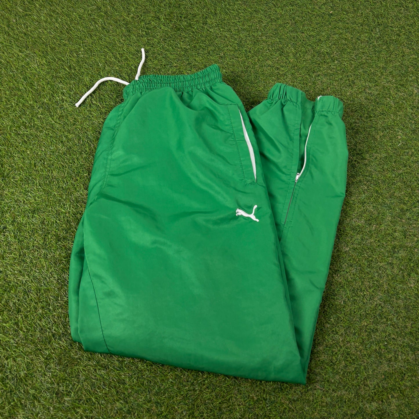 00s Puma Morocco Joggers Green Large