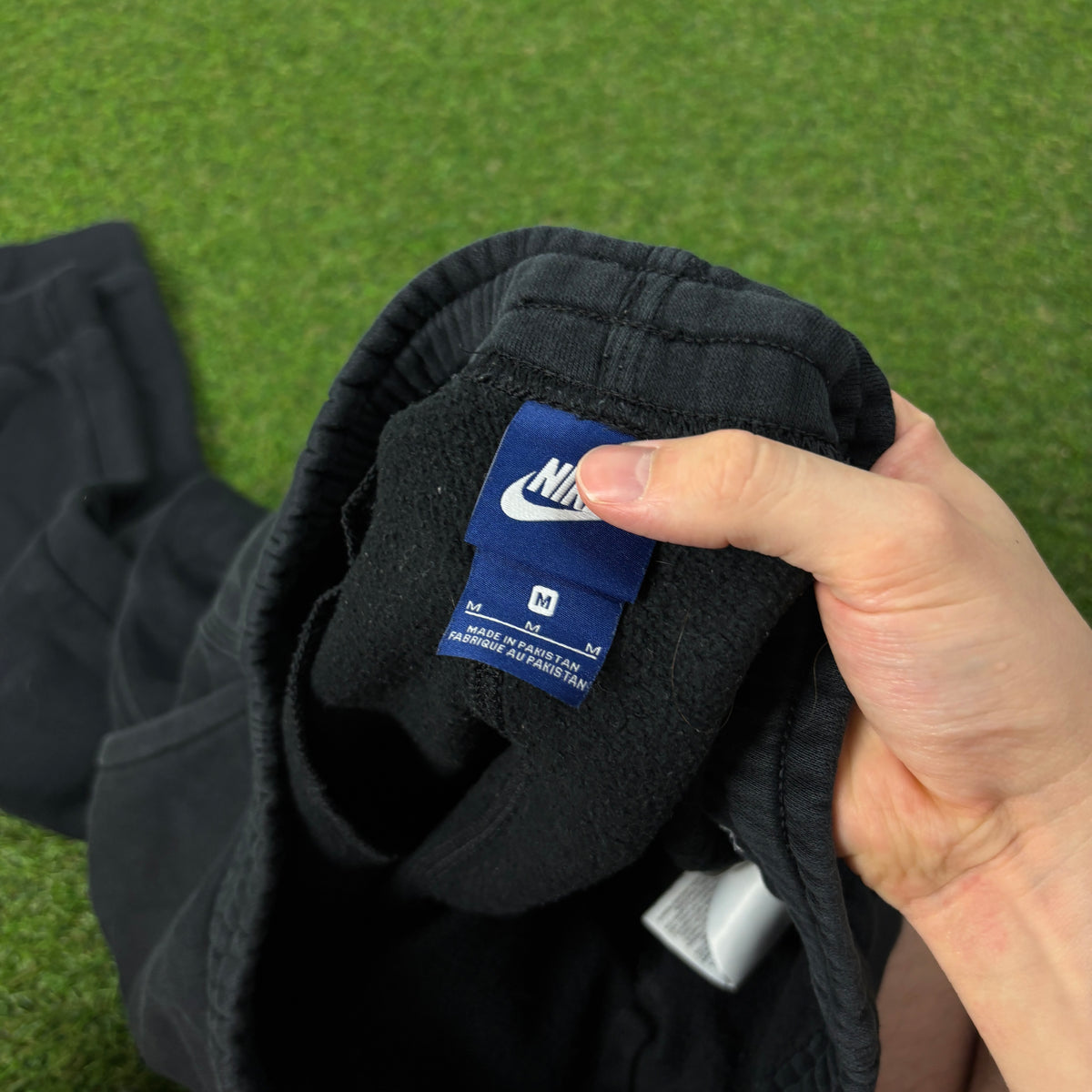 00s Nike Cotton Joggers Black Medium