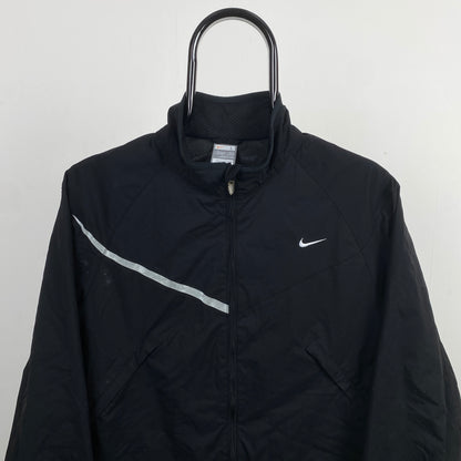 00s Nike Piping Waterproof Coat Jacket Black Large