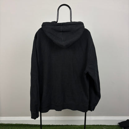 00s Stussy Hoodie Black XL