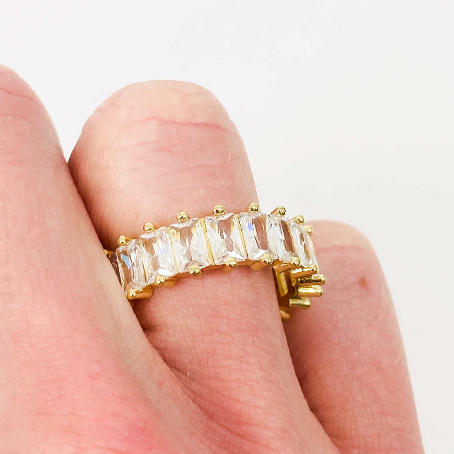 Vintage Gemstone Band Ring